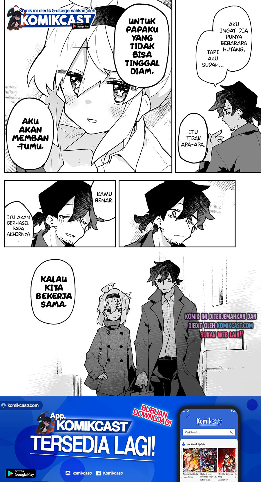The Terrifying Hitman and the Little Girl He Took in Chapter 10 - End Gambar 5