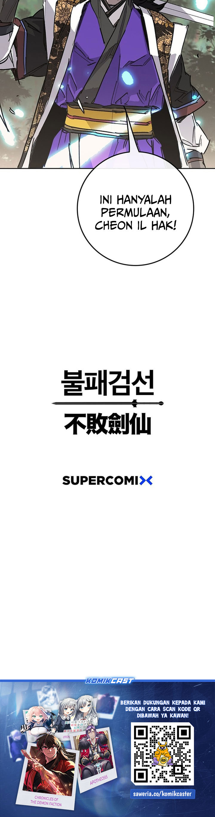 The Undefeatable Swordsman Chapter 261 Gambar 35