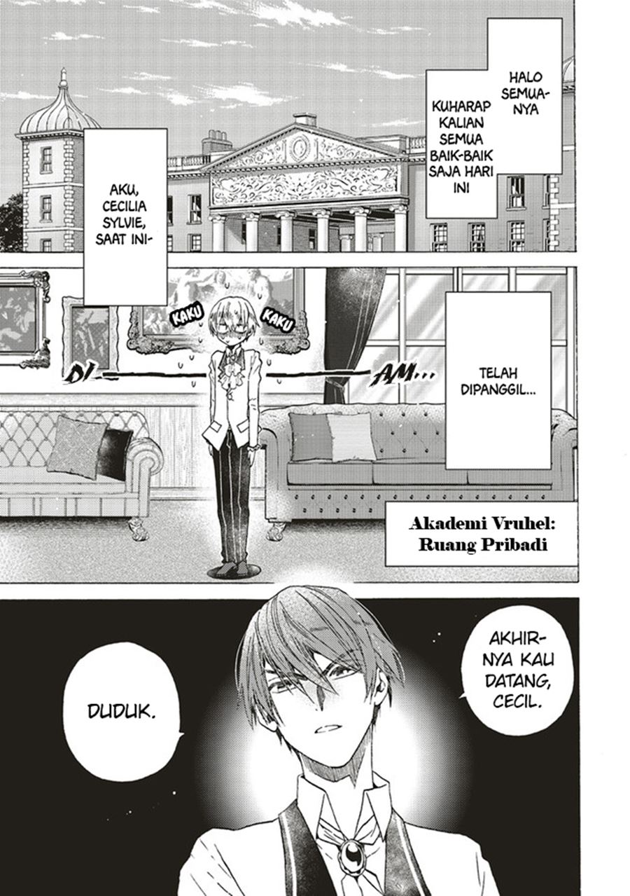 The Villainess, Cecilia Sylvie, Doesn’t Want to Die so She Decided to Crossdress Chapter 03.1 Gambar 2
