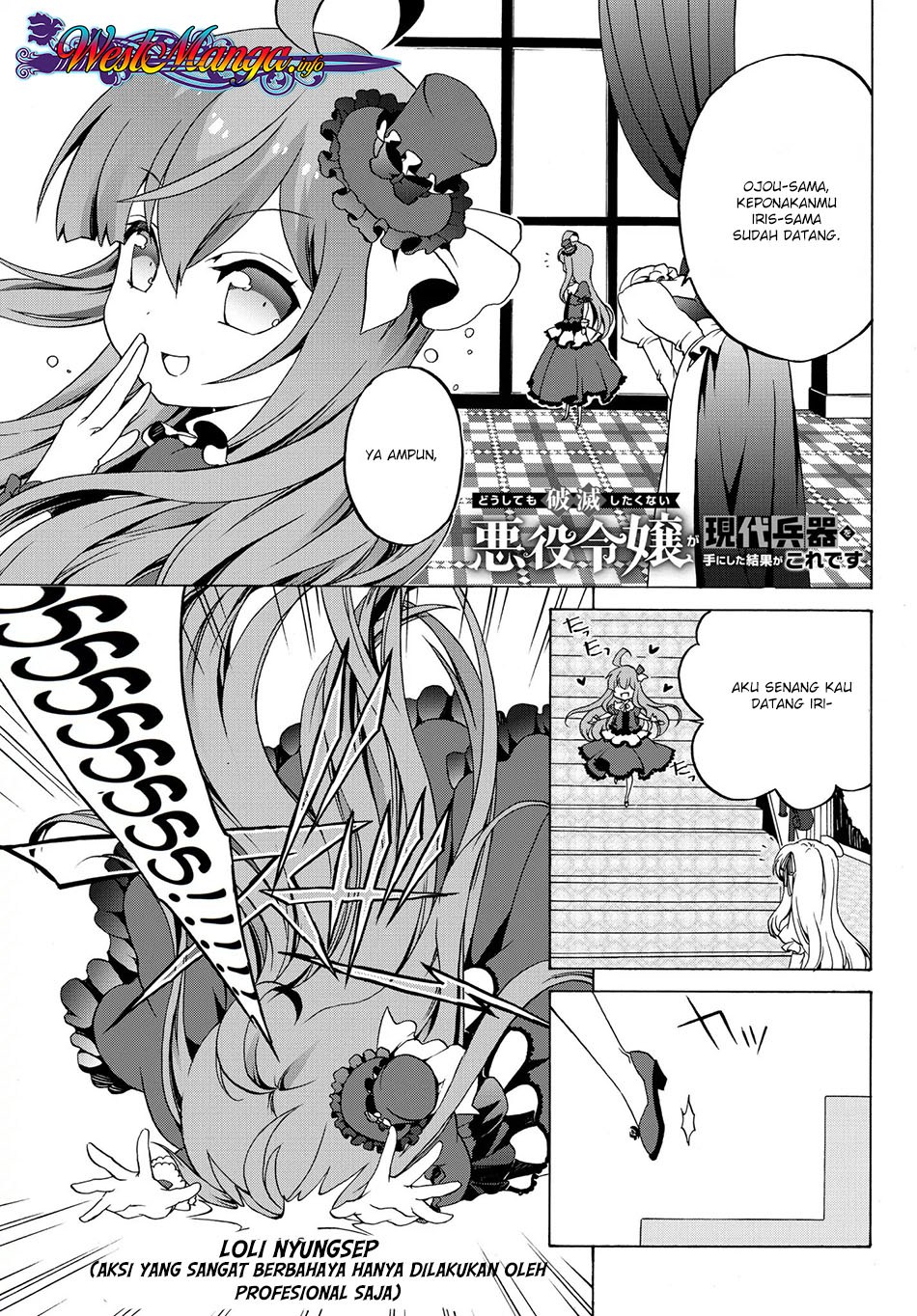 The Villainess Will Crush Her Destruction End Through Modern Firepower Chapter 01 Gambar 1
