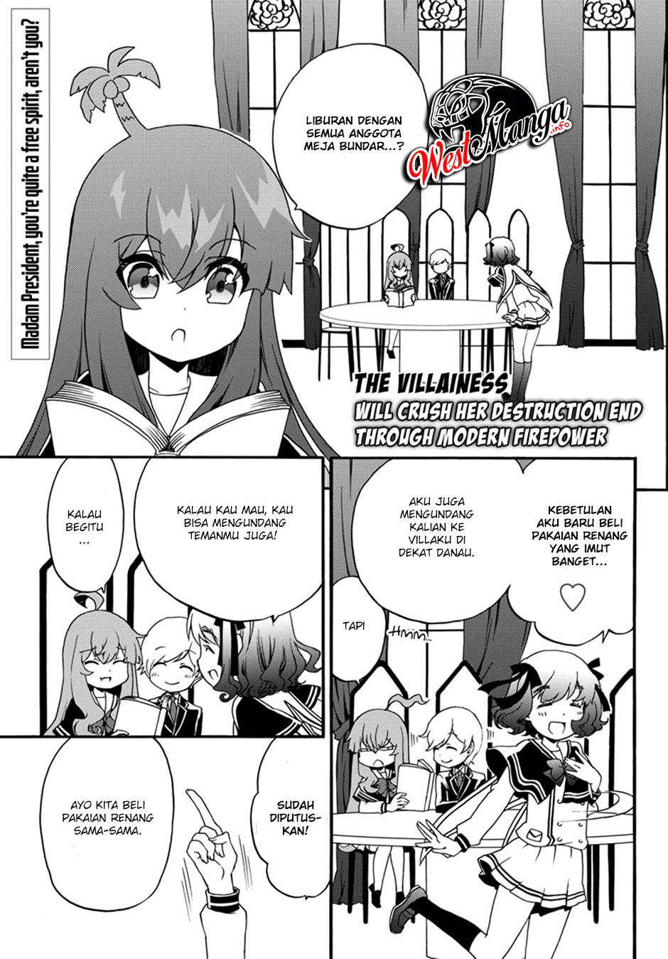 The Villainess Will Crush Her Destruction End Through Modern Firepower Chapter 45 Gambar 2