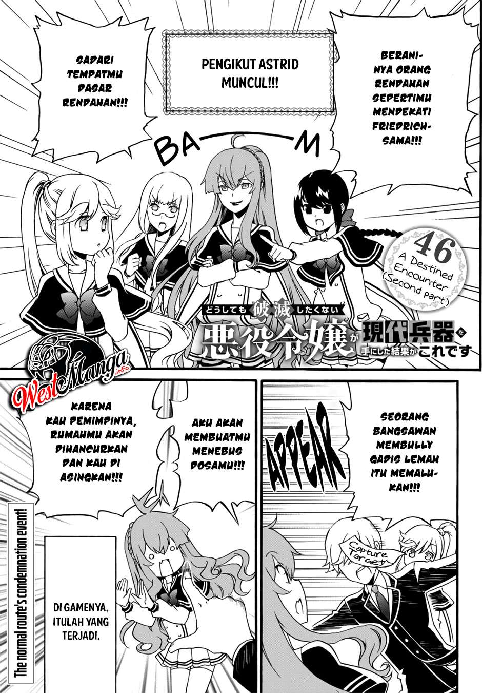 The Villainess Will Crush Her Destruction End Through Modern Firepower Chapter 46 Gambar 2