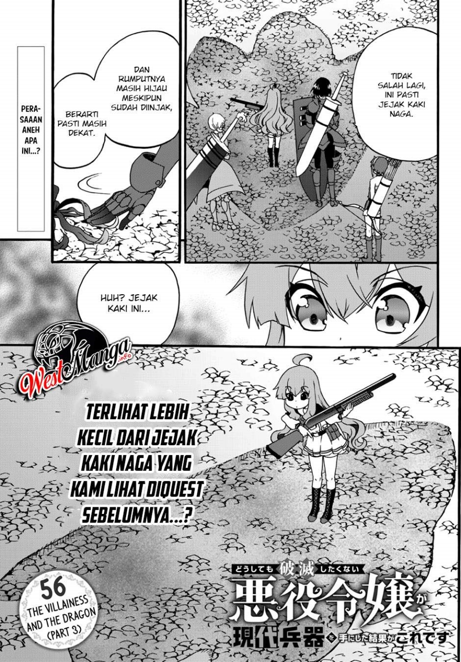 The Villainess Will Crush Her Destruction End Through Modern Firepower Chapter 56 Gambar 2