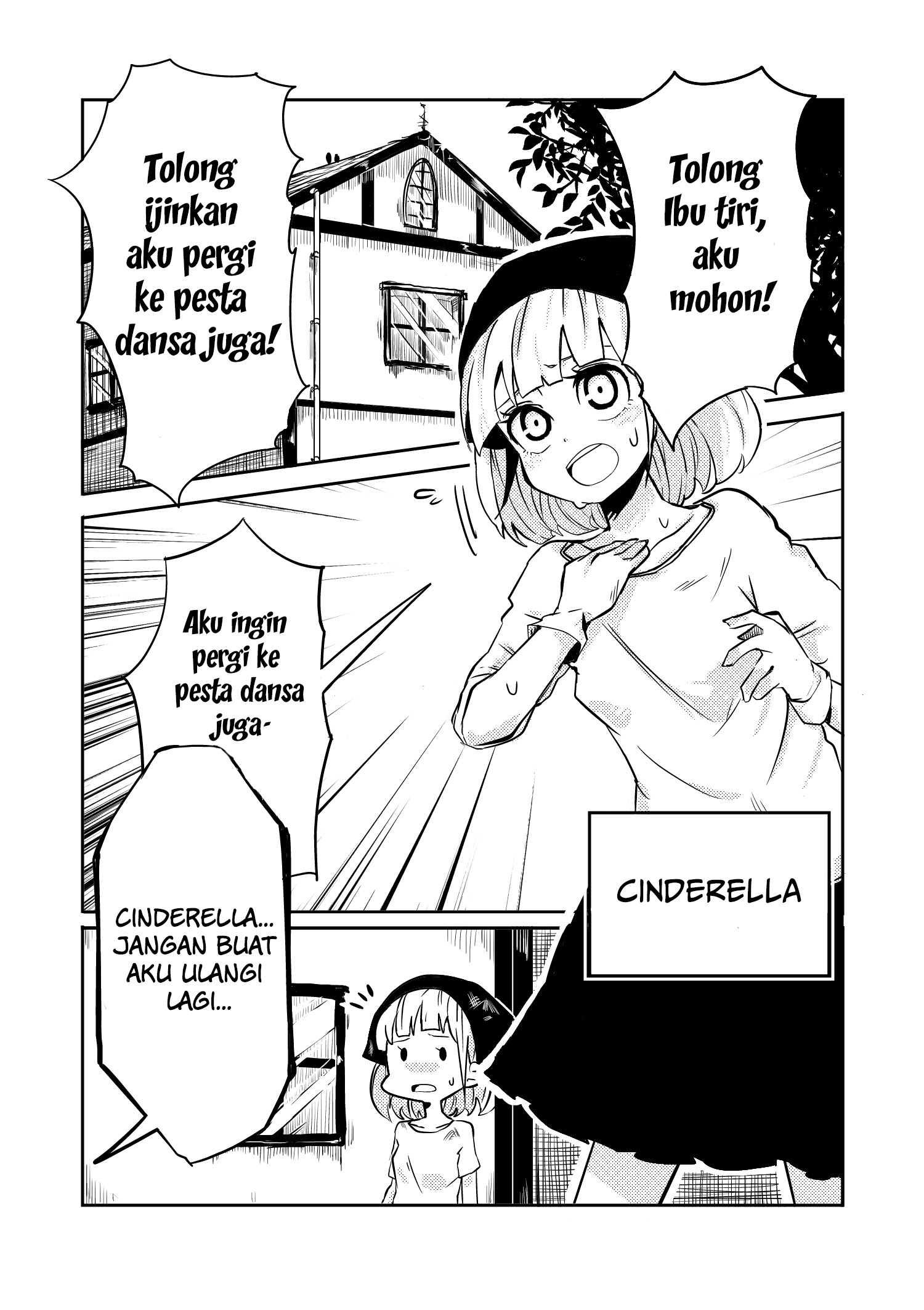 The War Chronicles of Cinderella Chapter 01 Gambar 1