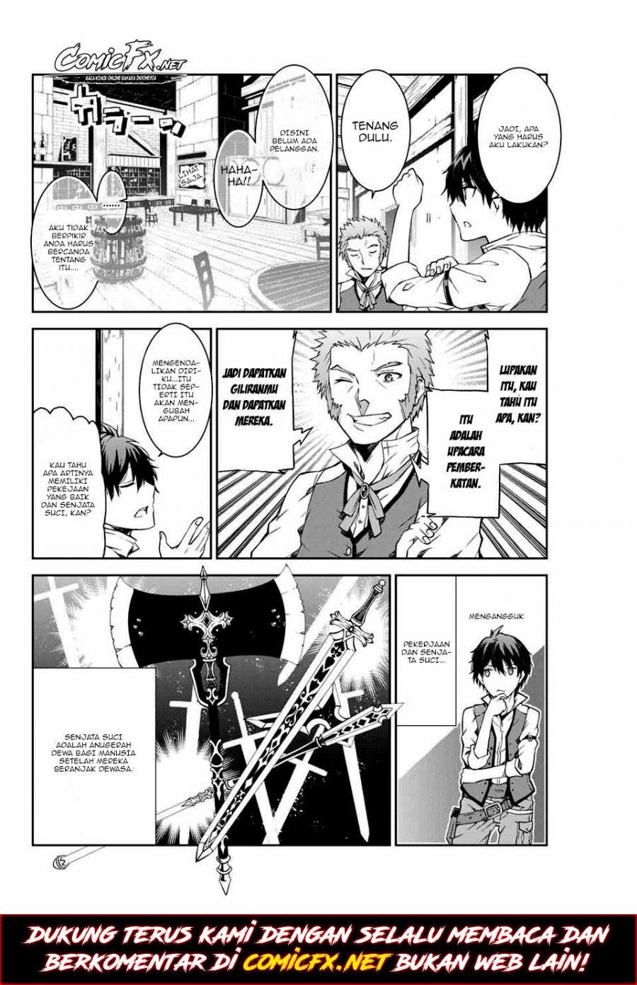 The Weakest Occupation “Blacksmith,” but It’s Actually the Strongest Chapter 01.1 Gambar 11
