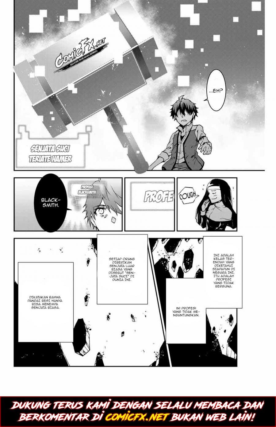 The Weakest Occupation “Blacksmith,” but It’s Actually the Strongest Chapter 01.1 Gambar 23
