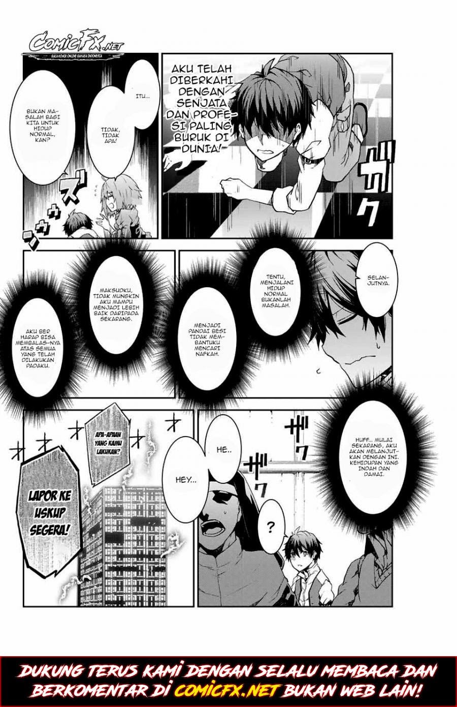 The Weakest Occupation “Blacksmith,” but It’s Actually the Strongest Chapter 01.1 Gambar 25