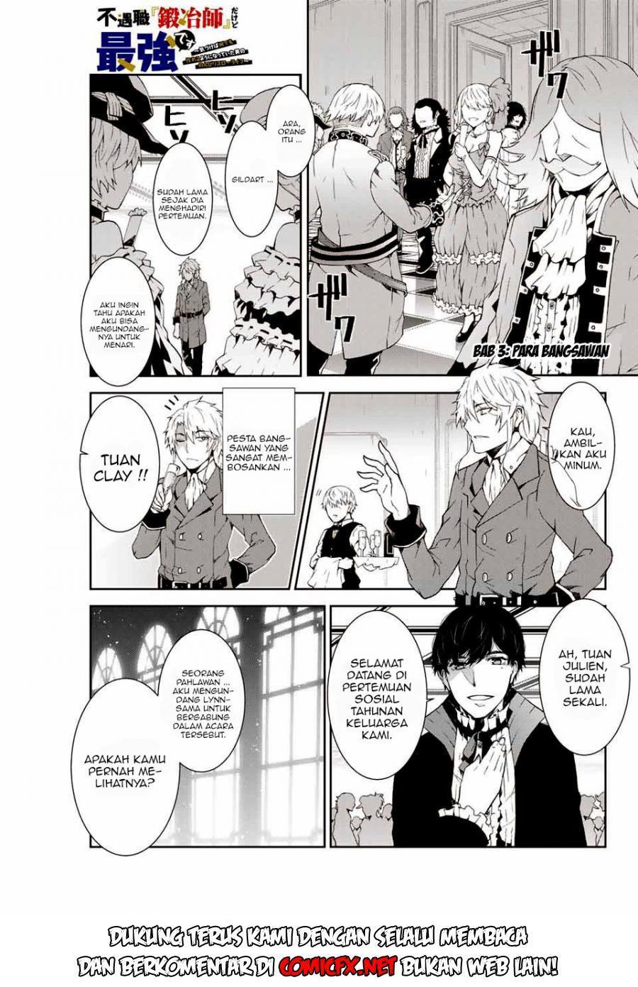 The Weakest Occupation “Blacksmith,” but It’s Actually the Strongest Chapter 03.1 Gambar 3