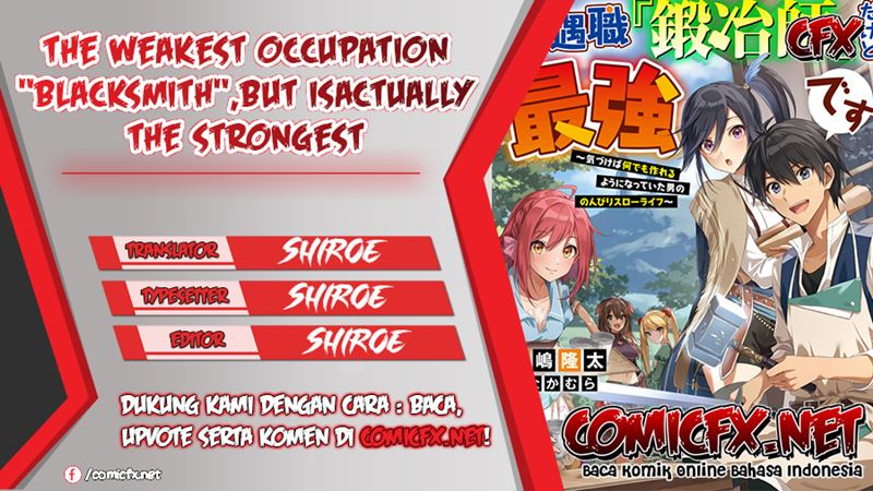 The Weakest Occupation “Blacksmith,” but It’s Actually the Strongest Chapter 12 Gambar 1