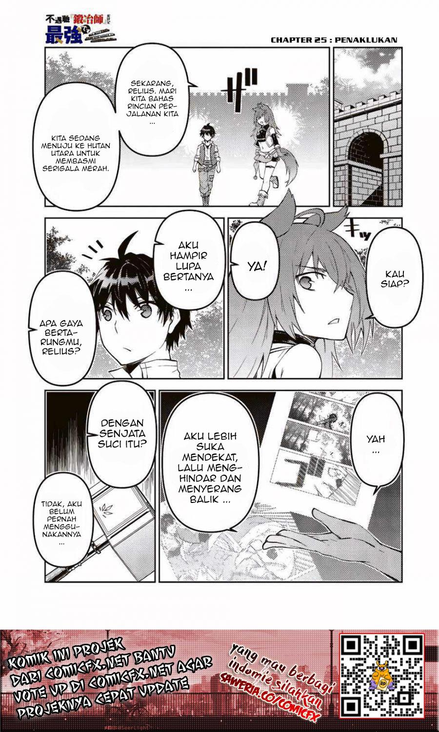 The Weakest Occupation “Blacksmith,” but It’s Actually the Strongest Chapter 25 Gambar 2