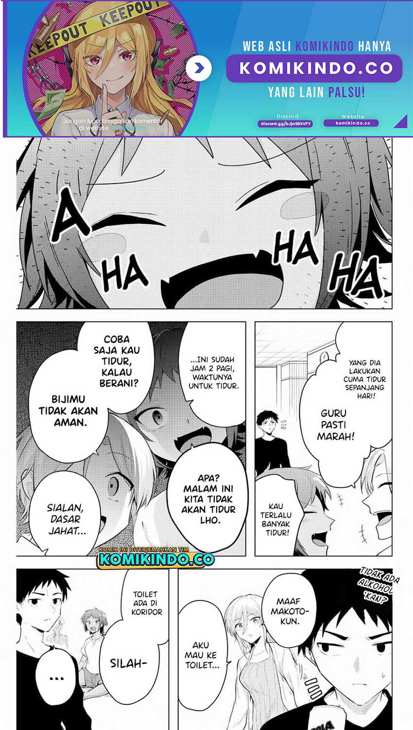 The Death Game Is All That Saotome-san Has Left Chapter 08 Gambar 2