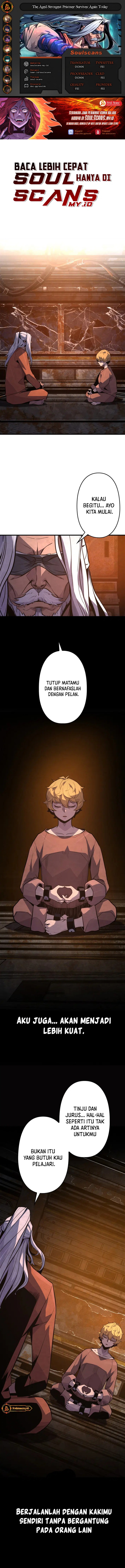 The Aged Strongest Prisoner Survives Again Today Chapter 10 Gambar 1