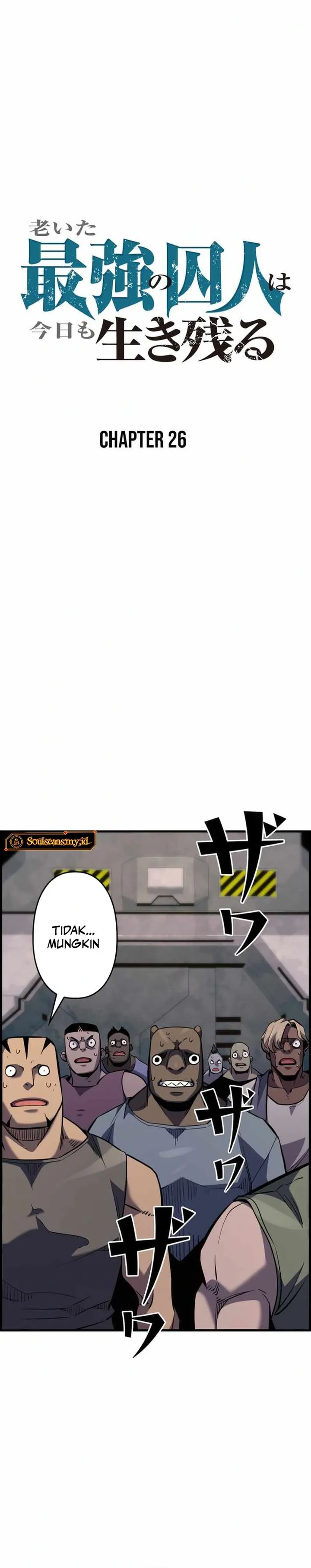 The Aged Strongest Prisoner Survives Again Today Chapter 26 Gambar 19