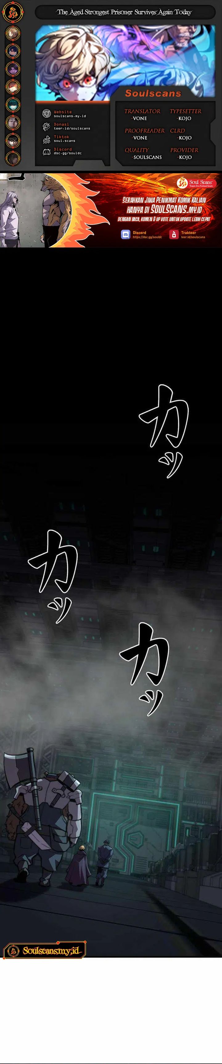 The Aged Strongest Prisoner Survives Again Today Chapter 31 Gambar 1