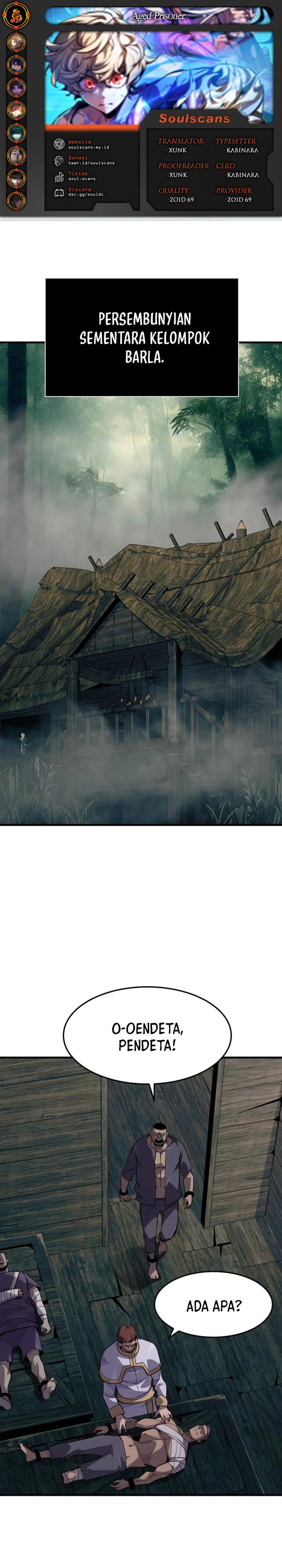 The Aged Strongest Prisoner Survives Again Today Chapter 36 Gambar 1