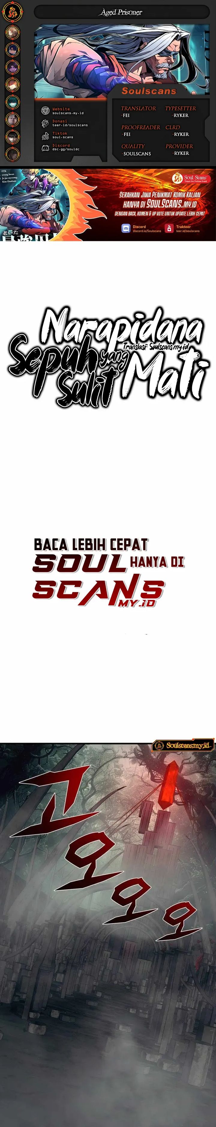 The Aged Strongest Prisoner Survives Again Today Chapter 43 Gambar 1