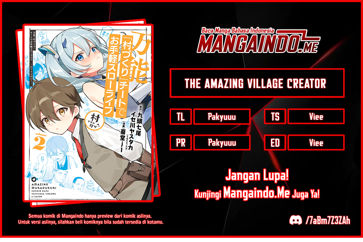 The Amazing Village Creator: Slow Living with the Village Building Cheat Skill Chapter 04.2 Gambar 1
