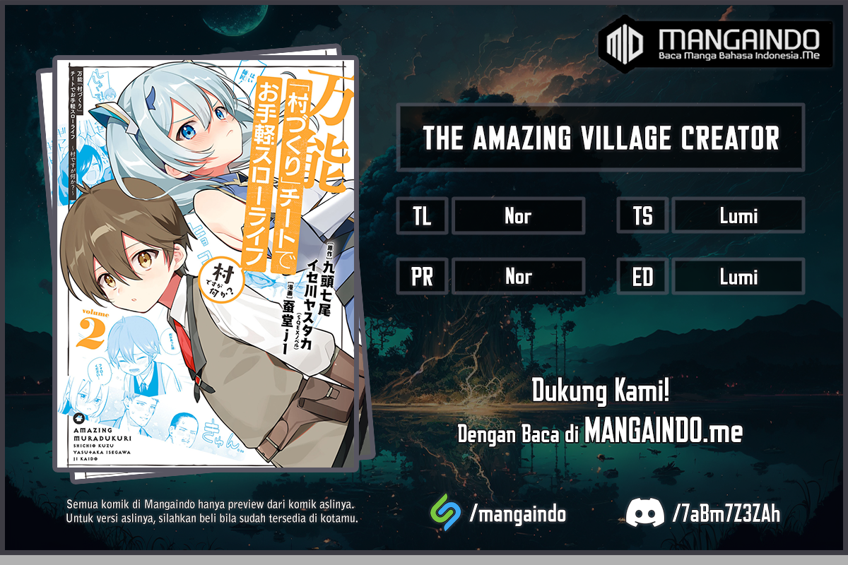 The Amazing Village Creator: Slow Living with the Village Building Cheat Skill Chapter 13 Gambar 1