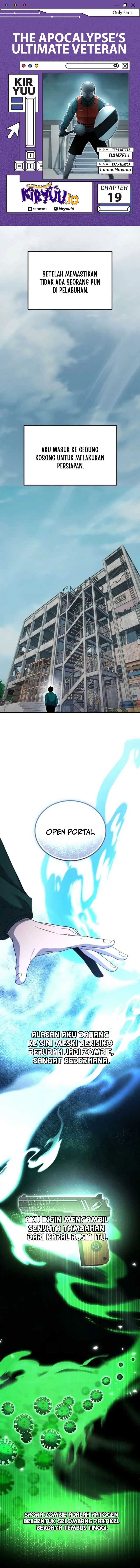 The Apocalypse’s Ultimate Veteran Chapter 19 Gambar 1