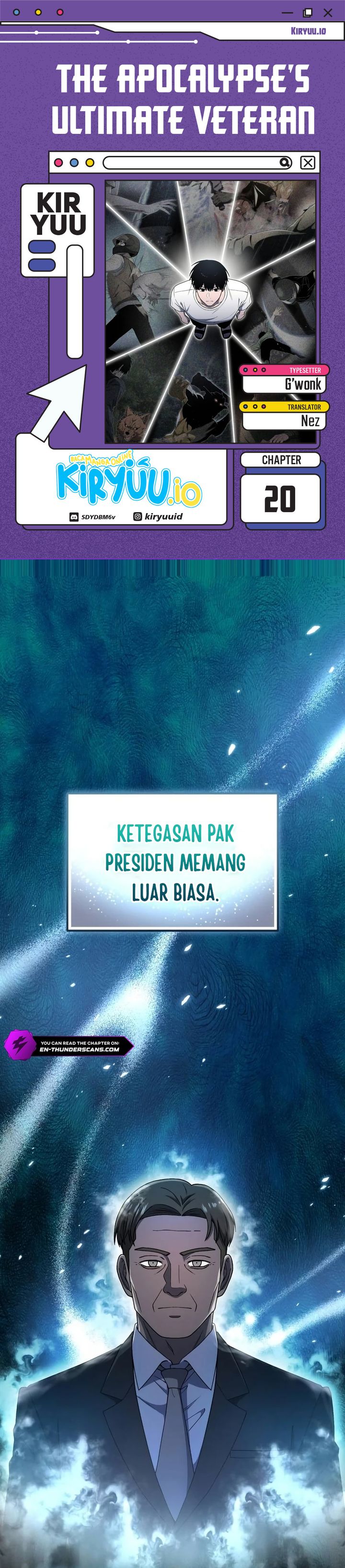 The Apocalypse’s Ultimate Veteran Chapter 20 Gambar 1