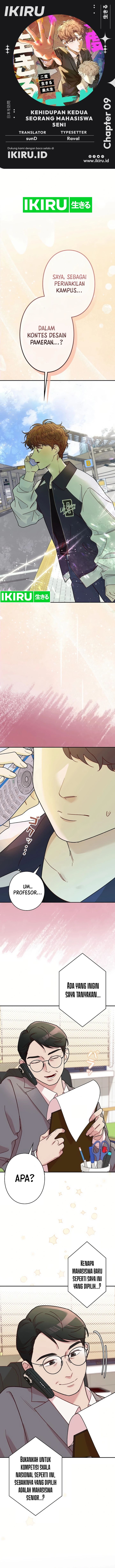 The Art Student Who Lived Twice Chapter 09 Gambar 1