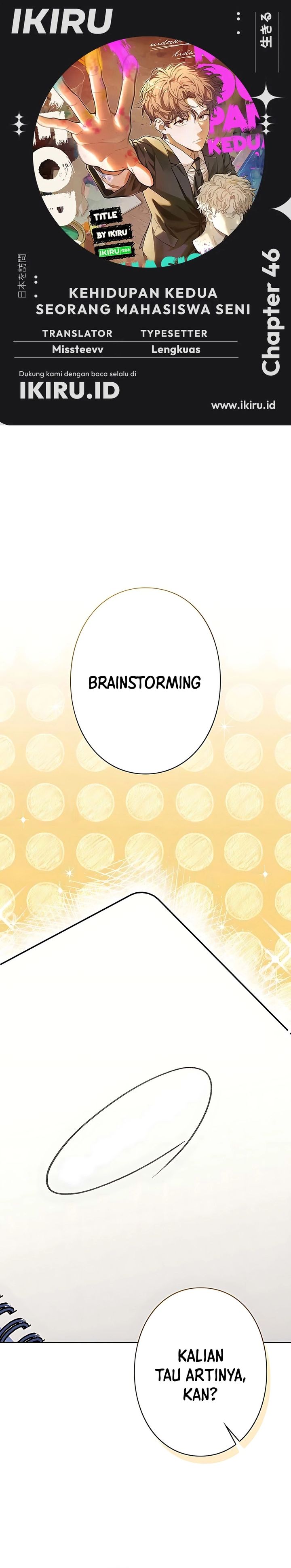 The Art Student Who Lived Twice Chapter 46 Gambar 1