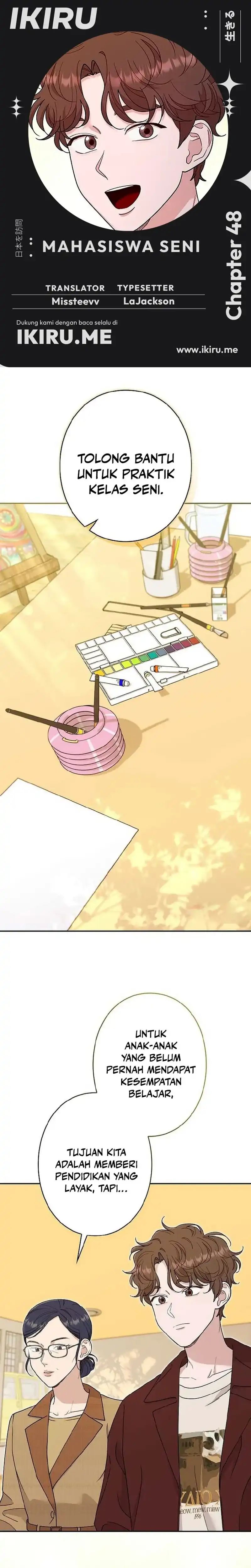 The Art Student Who Lived Twice Chapter 48 Gambar 1