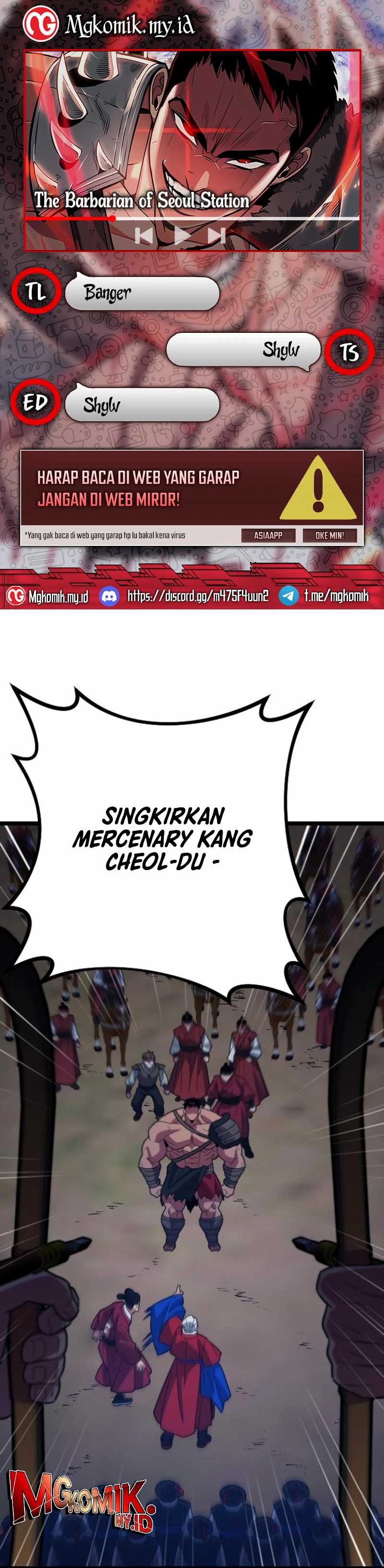 The Barbarian of Seoul Station Chapter 23 Gambar 1