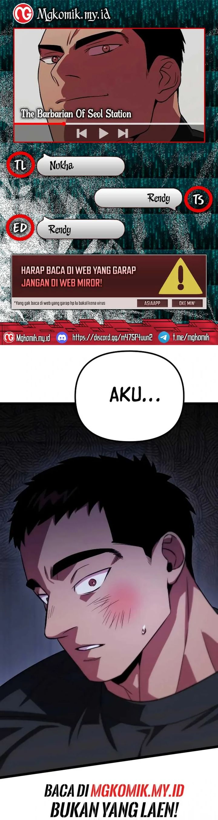 The Barbarian of Seoul Station Chapter 29 Gambar 1