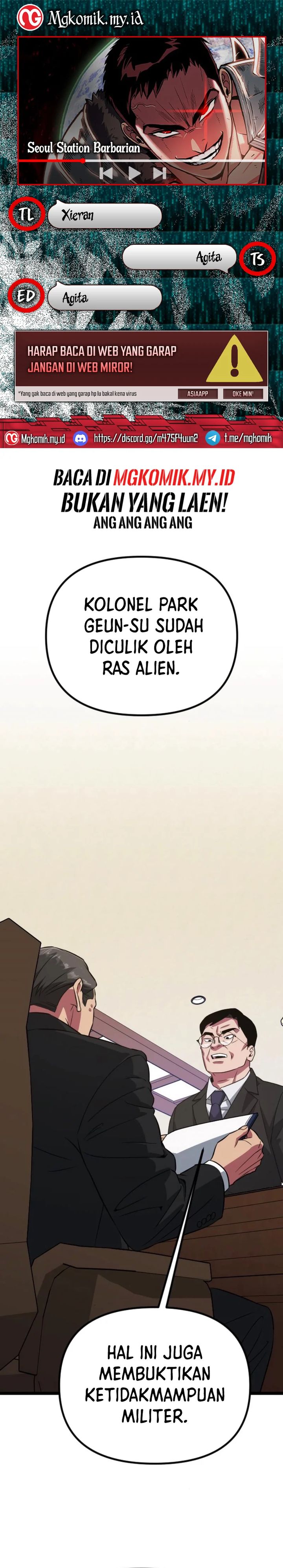 The Barbarian of Seoul Station Chapter 35 Gambar 1
