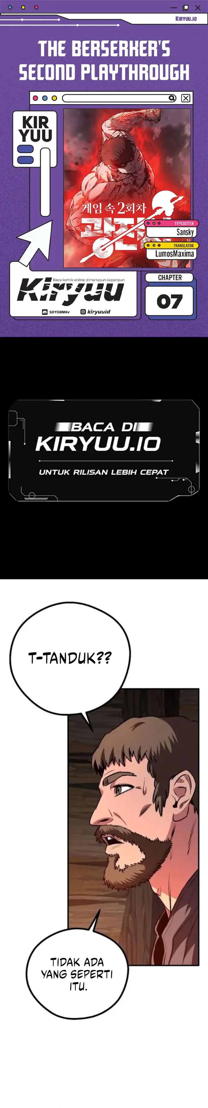 The Berserker’s Second Playthrough Chapter 07 Gambar 1