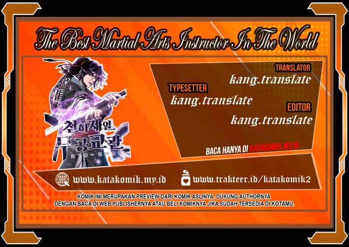 The Best Martial Arts Instructor In The World` Chapter 03 Gambar 1