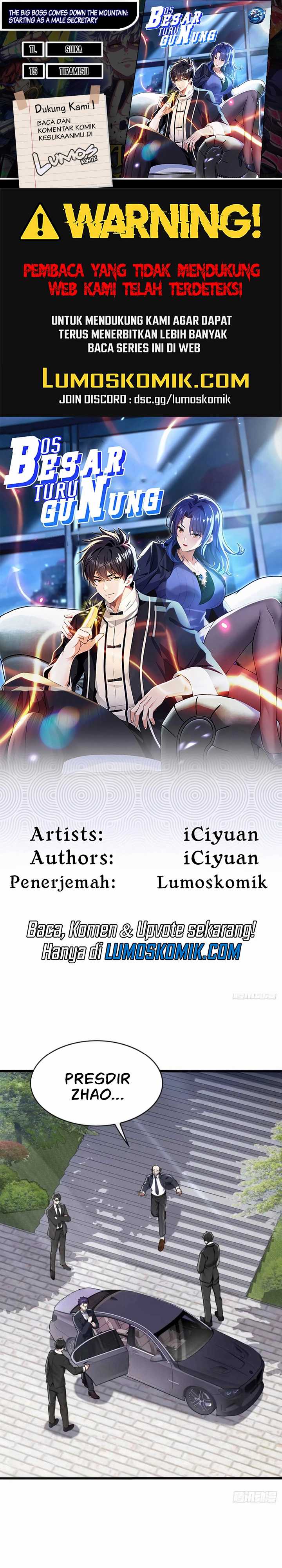 The Big Boss Comes Down the Mountain: Starting as a Male Secretary Chapter 33 Gambar 1