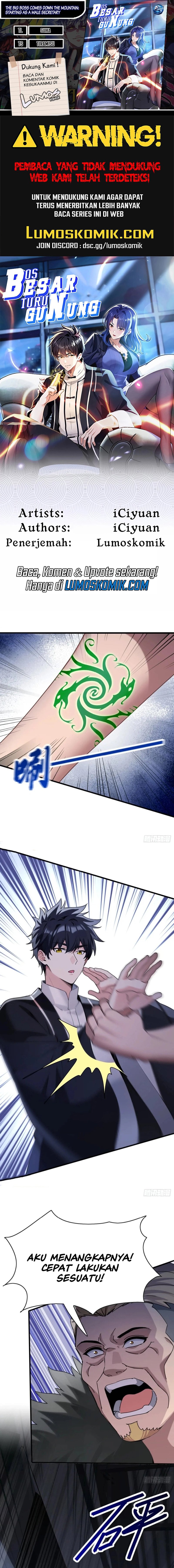 The Big Boss Comes Down the Mountain: Starting as a Male Secretary Chapter 36 Gambar 1