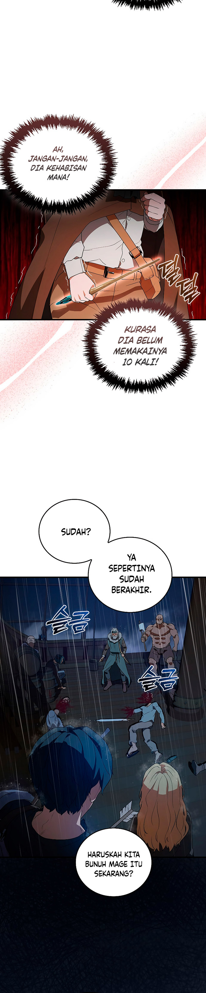 The Blood Knight’s Villains Chapter 03 Gambar 21