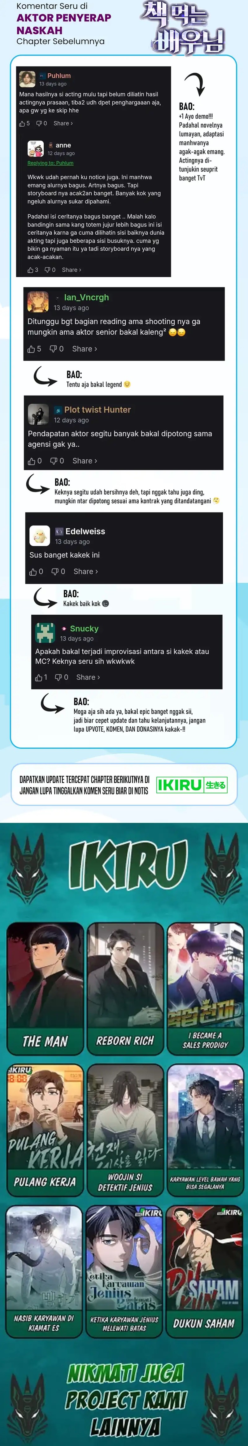 The Book-Eating Actor Chapter 48 Gambar 15