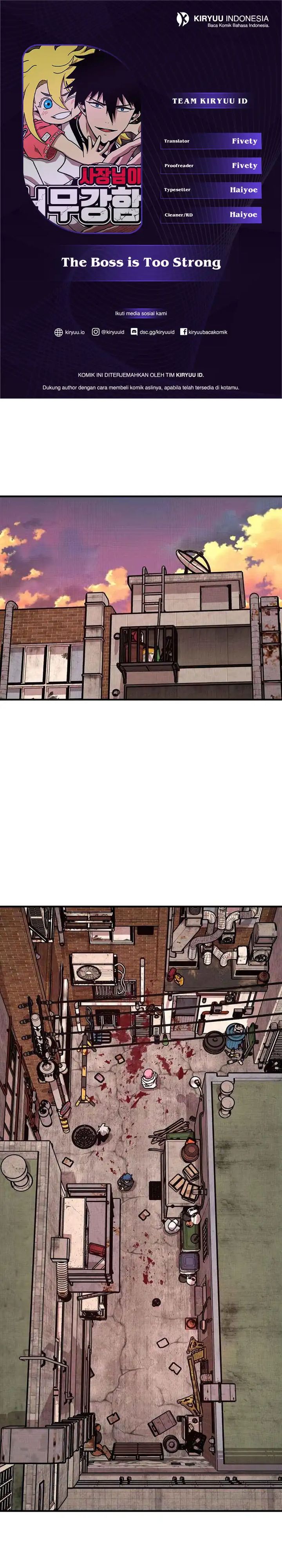 The Boss Is Too Strong Chapter 07 Gambar 1