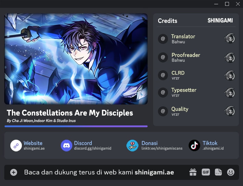 The Constellations Are My Disciples Chapter 109 Gambar 1
