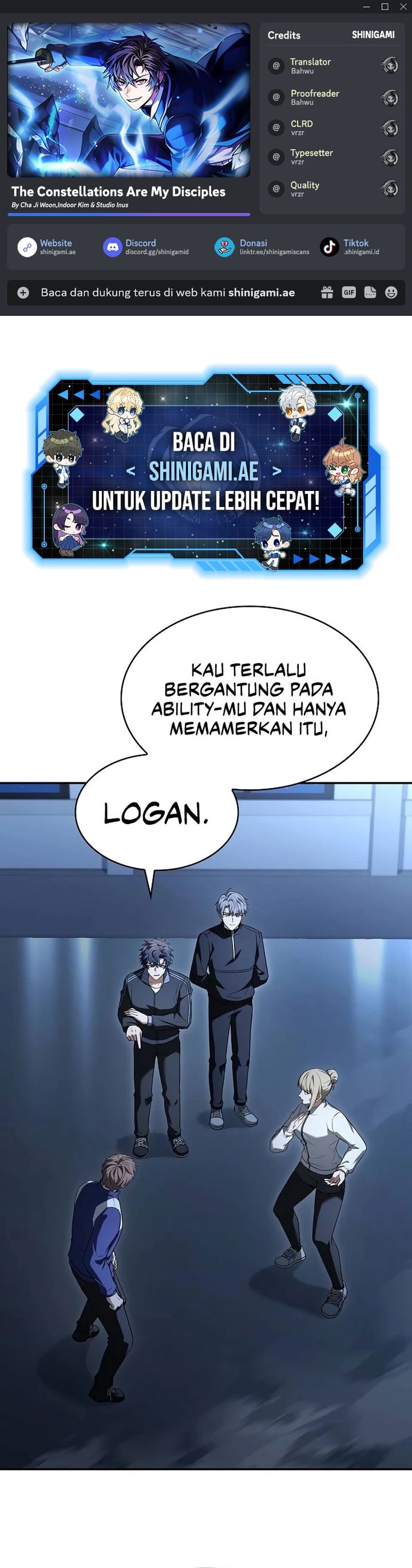 The Constellations Are My Disciples Chapter 111 Gambar 1