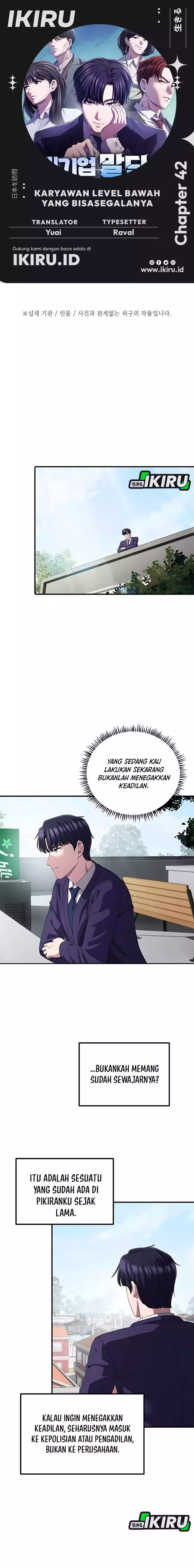 The Corporate Underdog Who Does Everything Right Chapter 42 Gambar 1