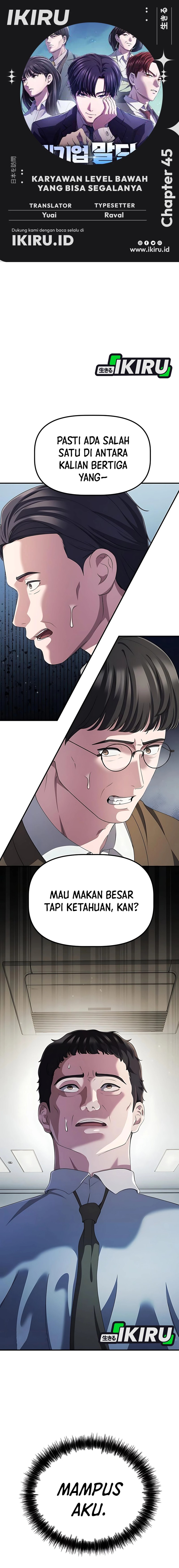 The Corporate Underdog Who Does Everything Right Chapter 45 Gambar 1