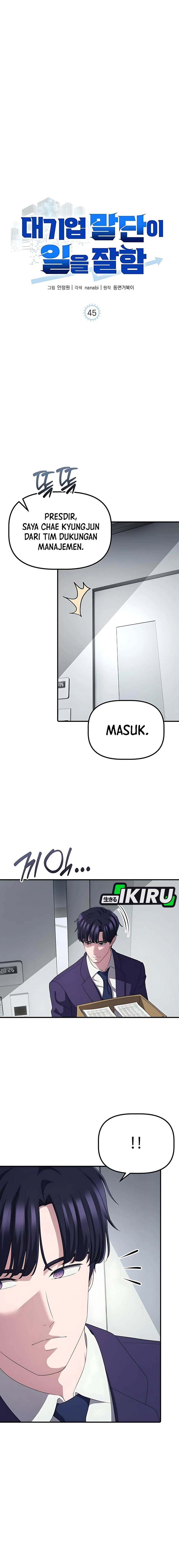 The Corporate Underdog Who Does Everything Right Chapter 45 Gambar 2