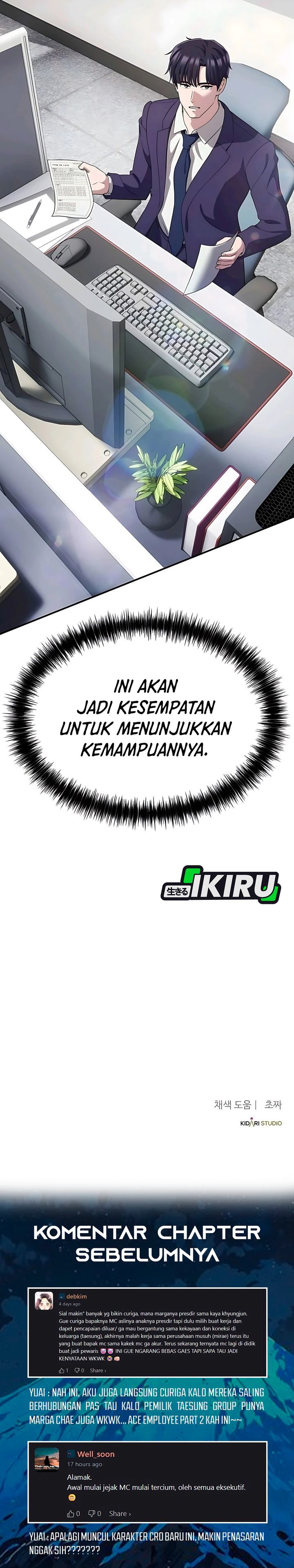 The Corporate Underdog Who Does Everything Right Chapter 48 Gambar 38