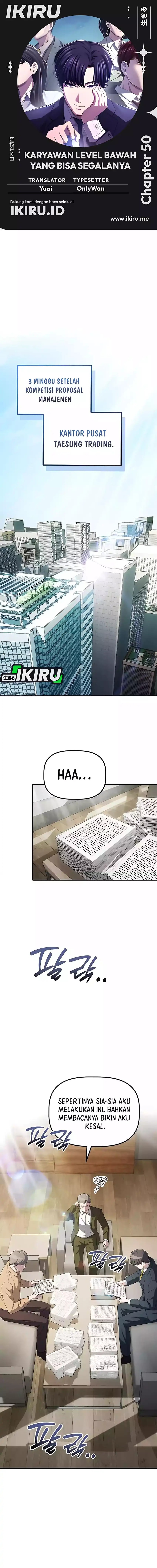 The Corporate Underdog Who Does Everything Right Chapter 50 Gambar 1