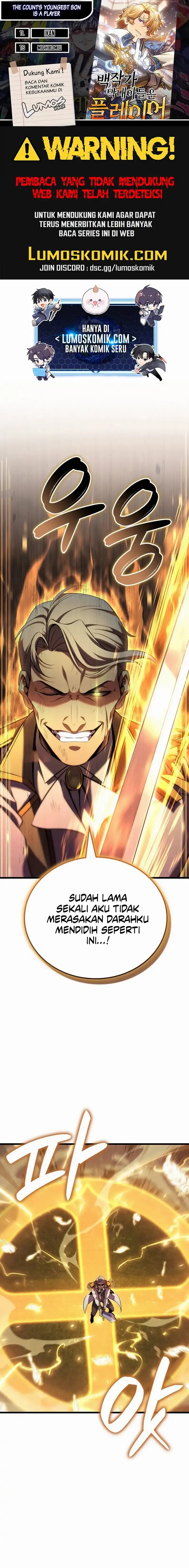 The Count’s Youngest Son Is A Player Chapter 128 Gambar 1