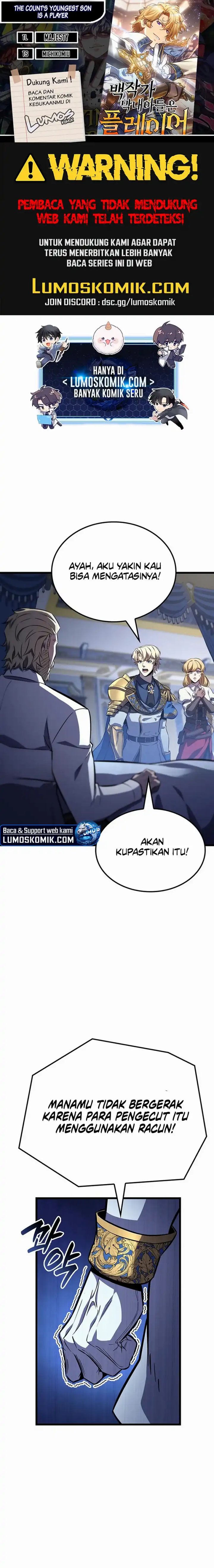The Count’s Youngest Son Is A Player Chapter 132 Gambar 1