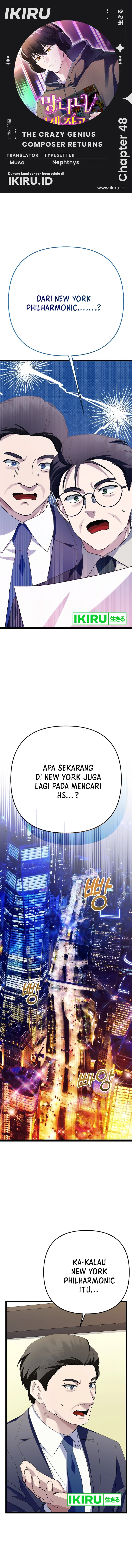 The Crazy Genius Composer Returns Chapter 48 Gambar 1