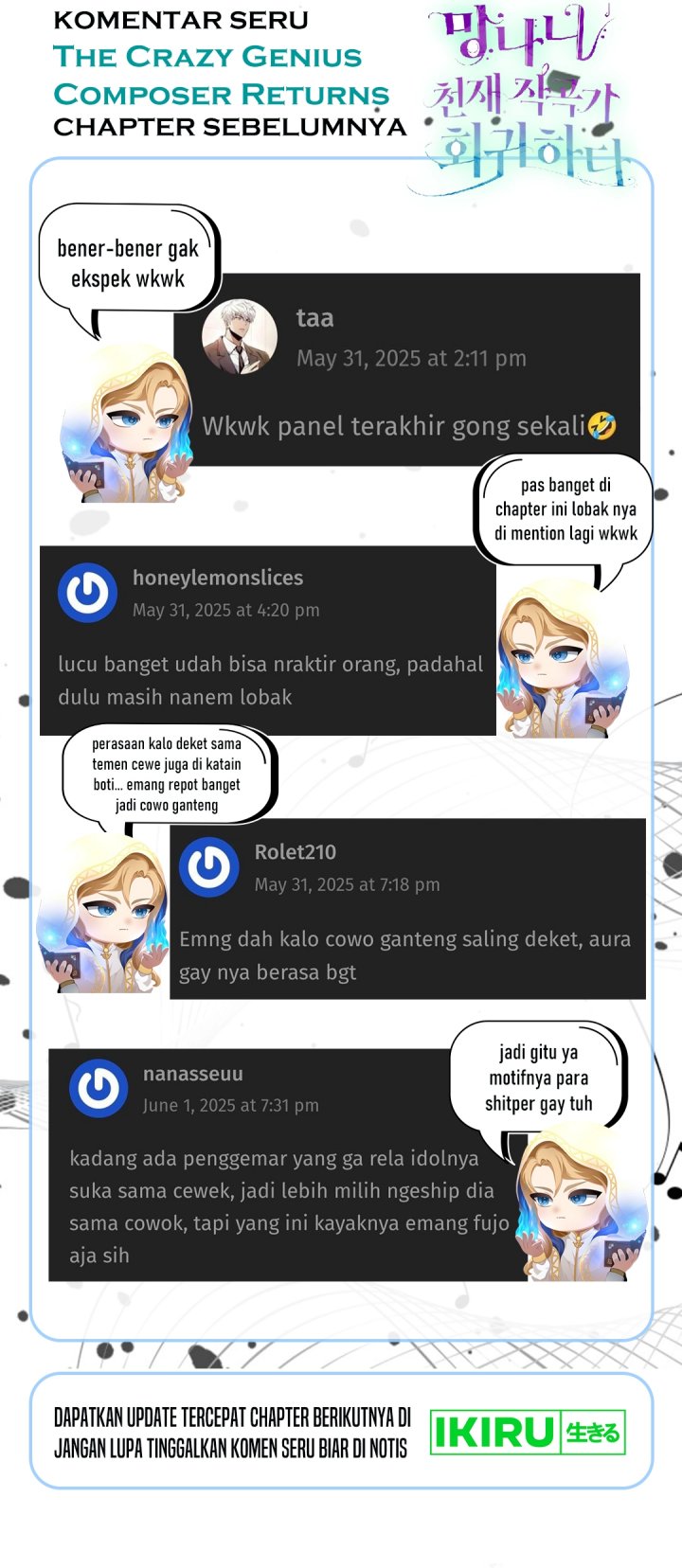 The Crazy Genius Composer Returns Chapter 69 Gambar 53