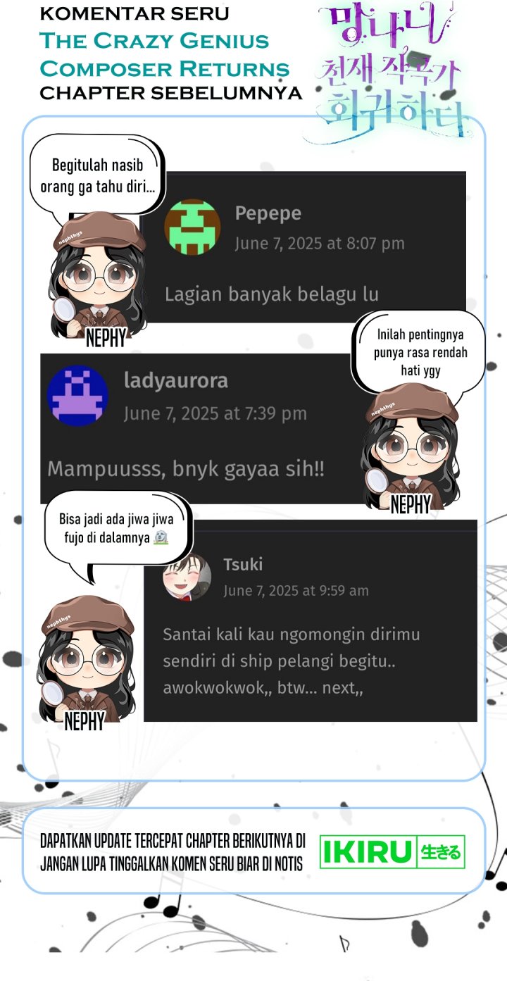 The Crazy Genius Composer Returns Chapter 70 Gambar 49