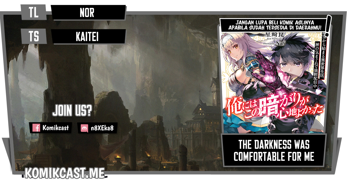 The Darkness was Comfortable for Me Chapter 09 Gambar 1